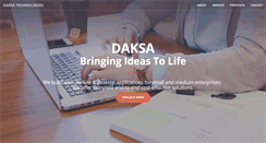Desktop Screenshot of daksatech.com