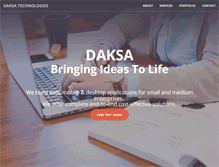 Tablet Screenshot of daksatech.com
